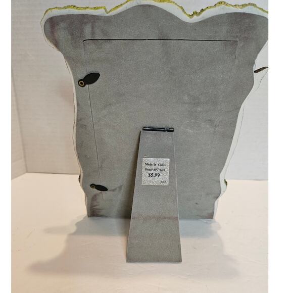 3D Gray Elephants Safari Wildlife Frame 3D Resin 5"x7" Never used. VTG - Picture 9 of 11